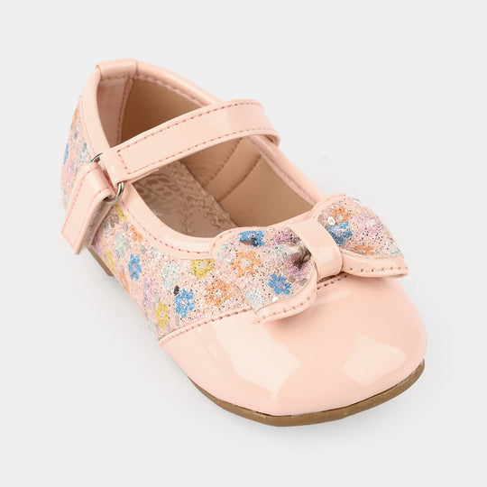 Girls Pumps 1342-Peach