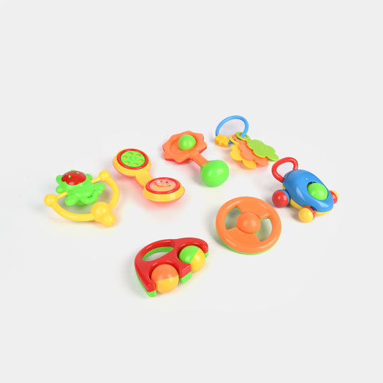 Infant Rattle and Teether Toy Set