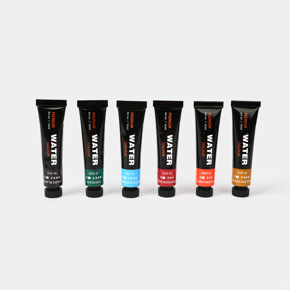 Watercolor Paint Set | 12 Colors (12ml Tubes)