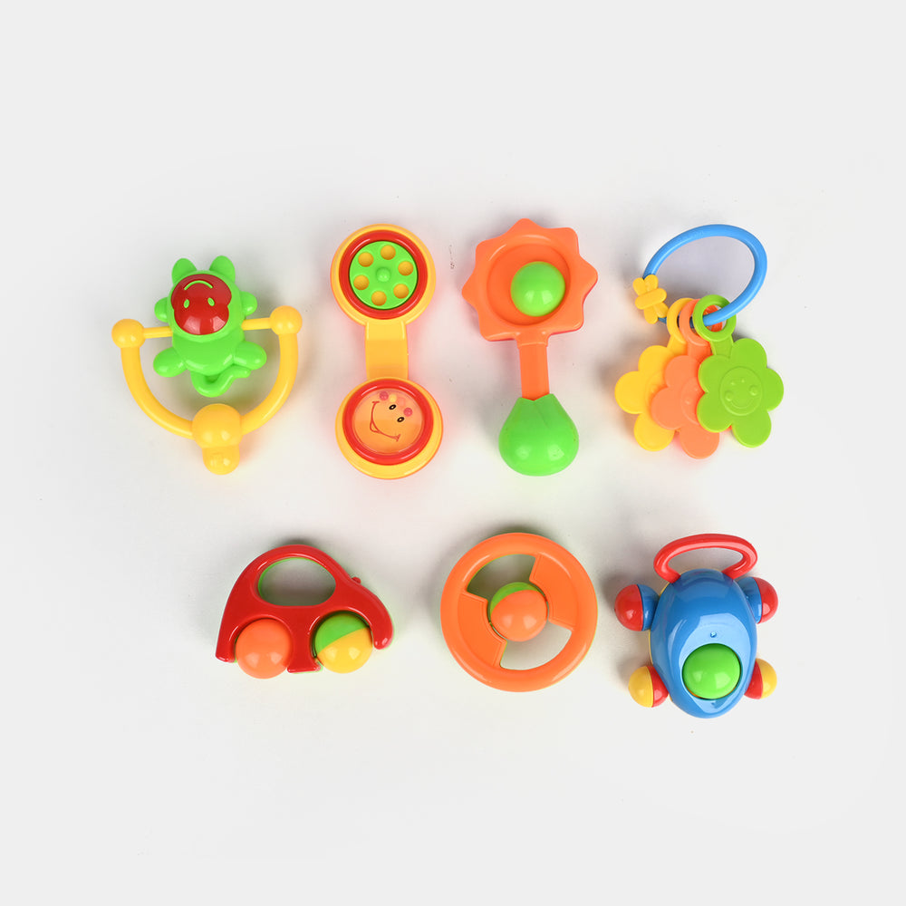 Infant Rattle and Teether Toy Set