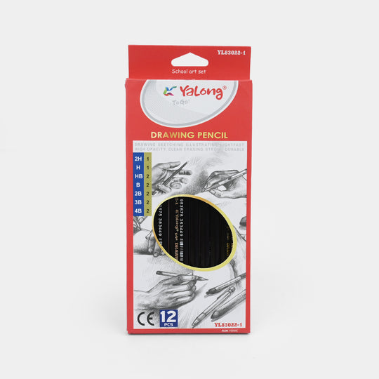 12-Piece Drawing Pencil Set