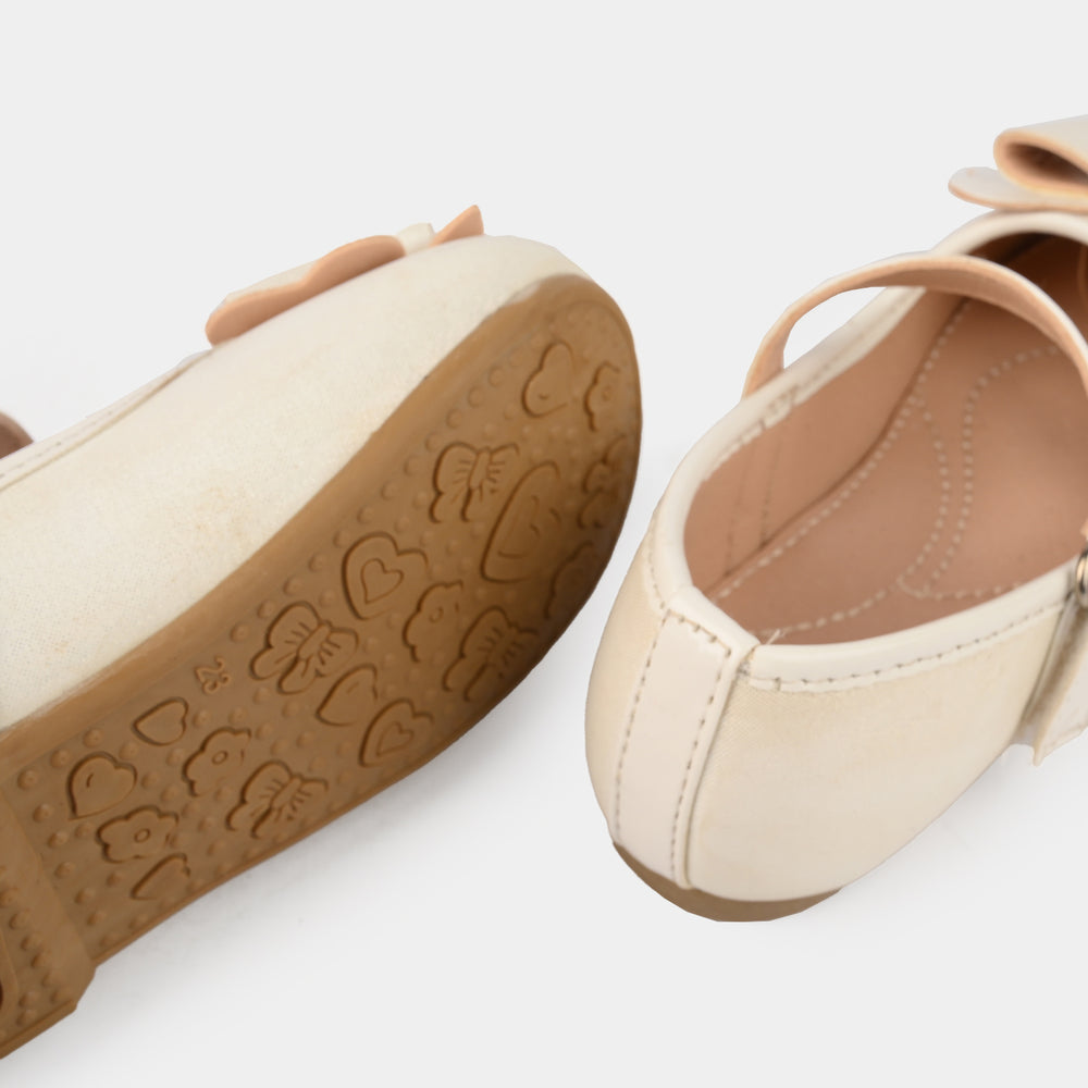 Girls Pumps 11-97-White