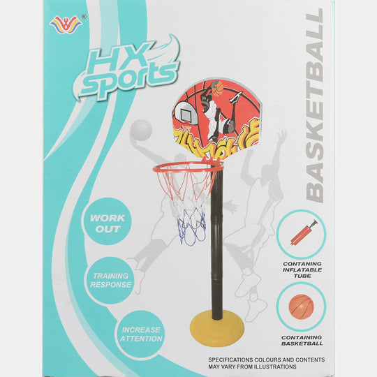 Sports Adjustable Kids Basketball Play Set