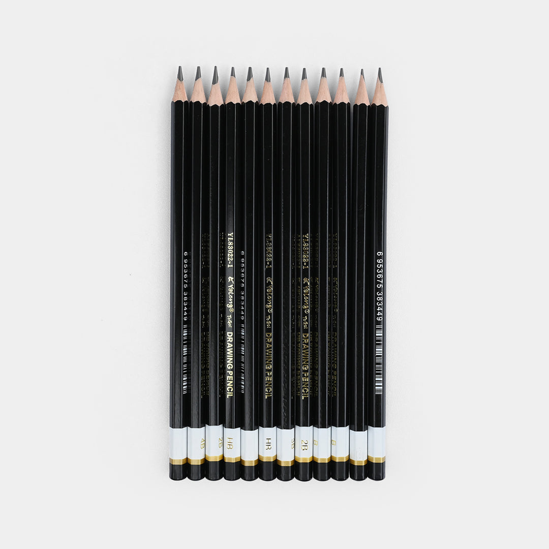 12-Piece Drawing Pencil Set
