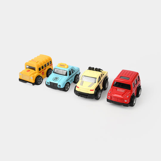 Mini Alloy Pullback 8Pcs Set for Kids