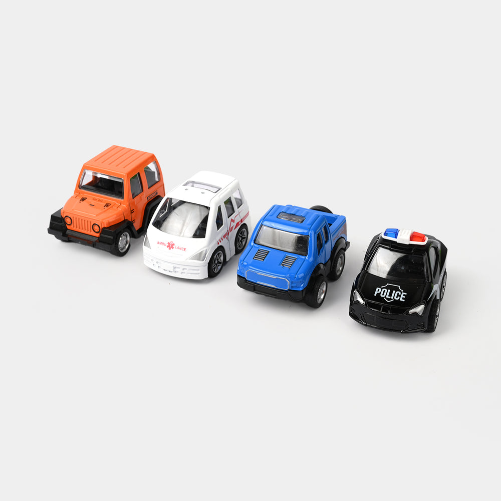 Mini Alloy Pullback 8Pcs Set for Kids