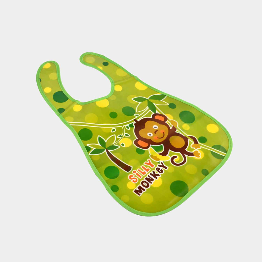 Baby Bib / Apron | Easy Clean Feeding Bib