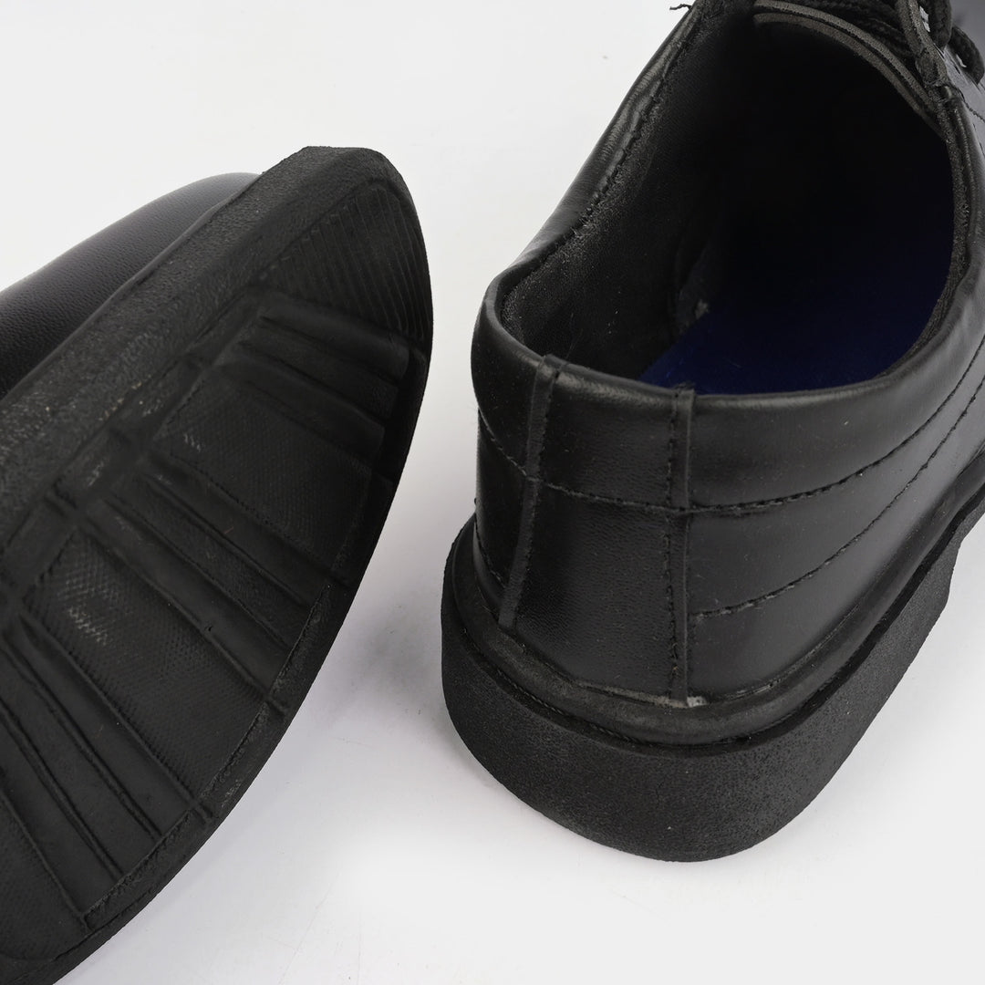 Boys School Shoes TS-14A-BLACK