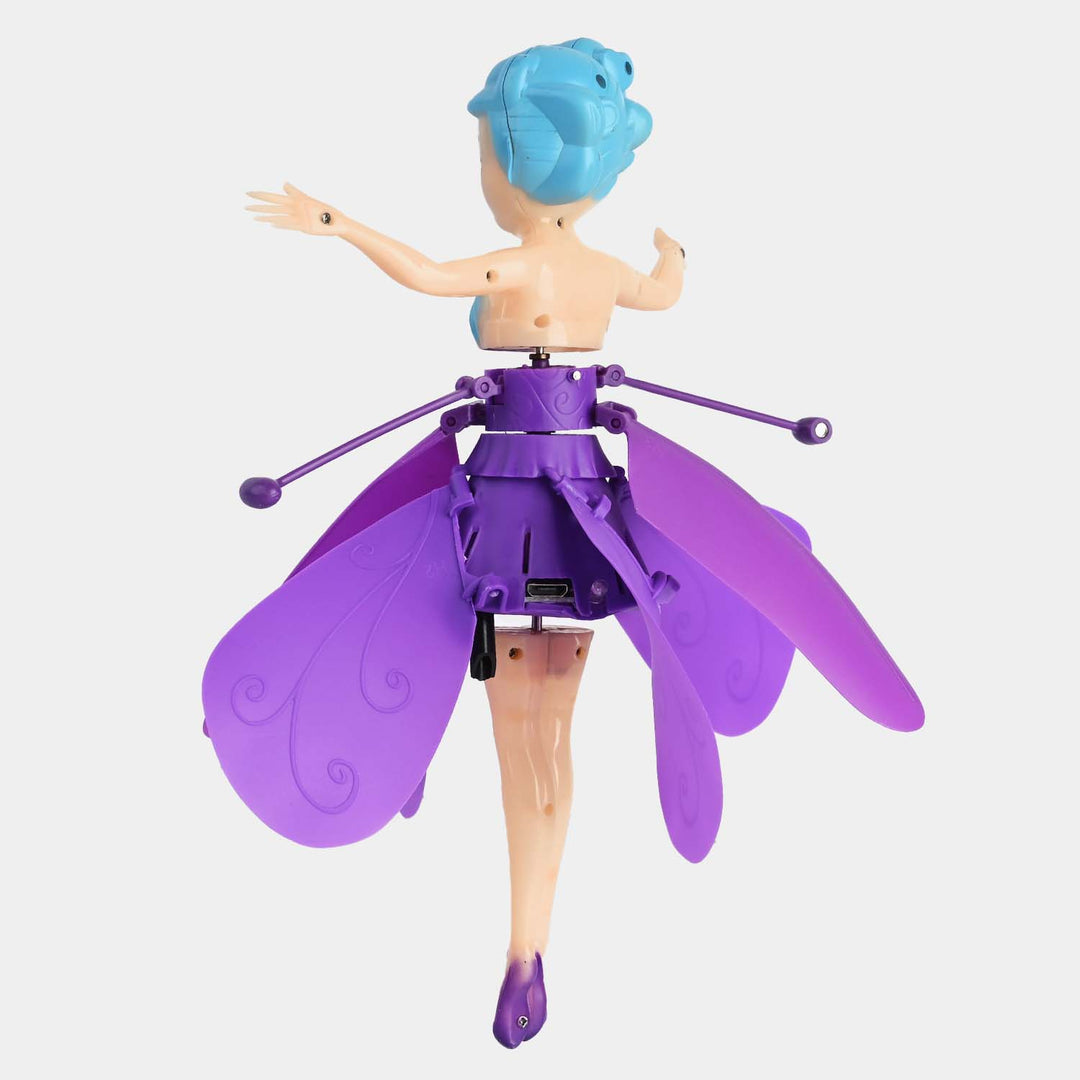 AIRCRAFT FLYING DOLL FOR KIDS - PURPLE