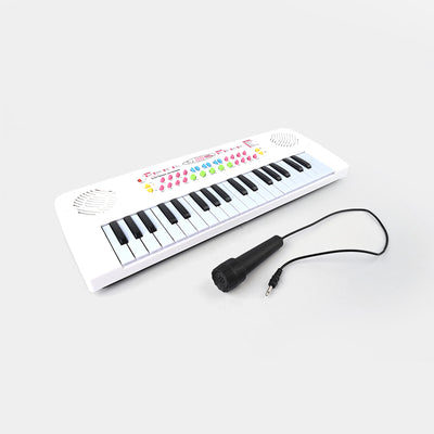 37 Key Piano With Microphone For Kids