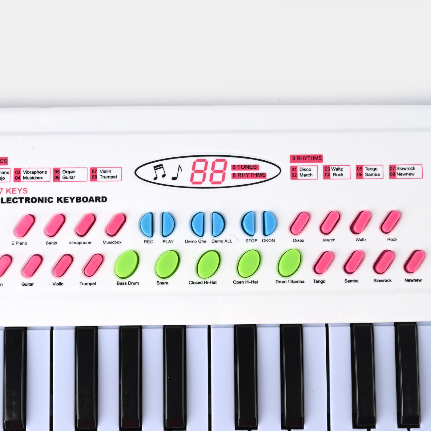 37 Key Piano With Microphone For Kids