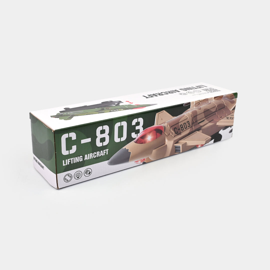 Electric Fighter Jet with Light & Sound