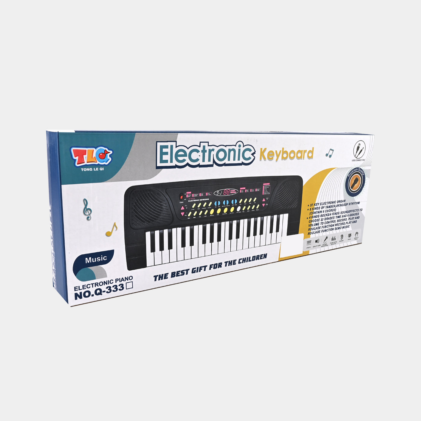 37 Key Piano With Microphone For Kids