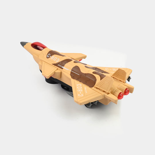 Electric Fighter Jet with Light & Sound