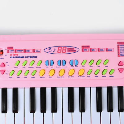 37 Key Piano With Microphone For Kids