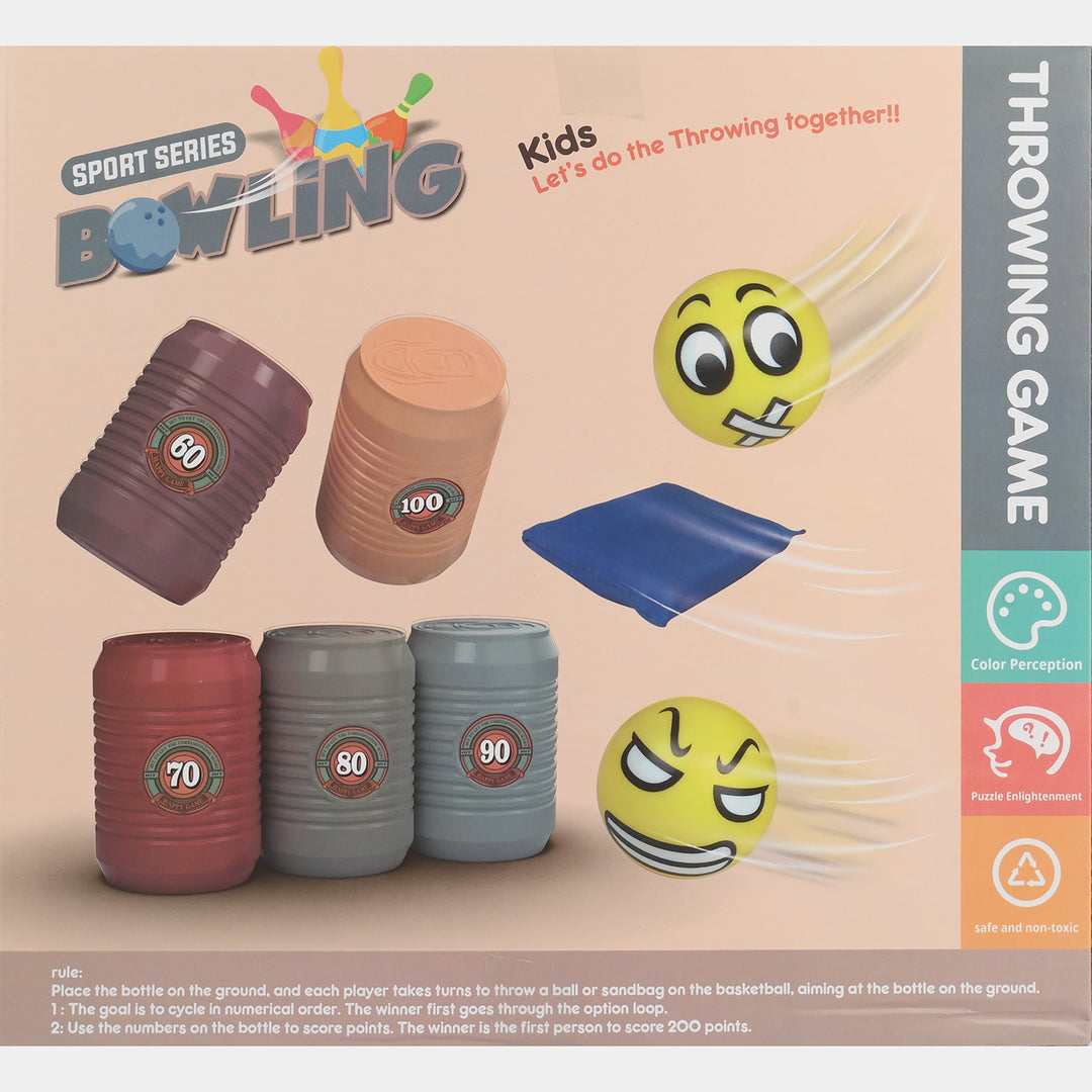 Bowling Throwing Game For Kids
