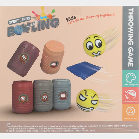 Bowling Throwing Game For Kids