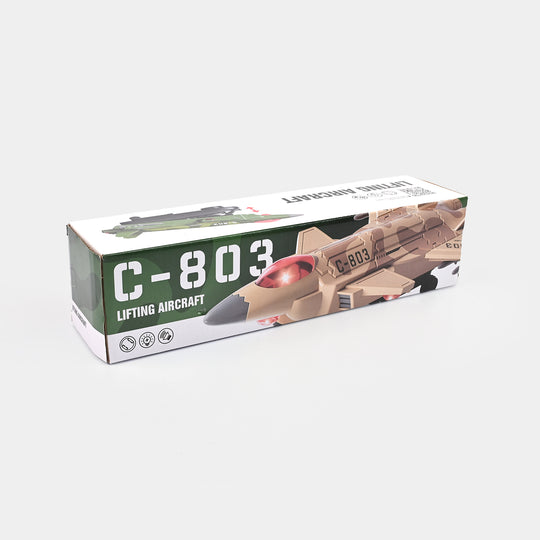 Electric Fighter Jet with Light & Sound