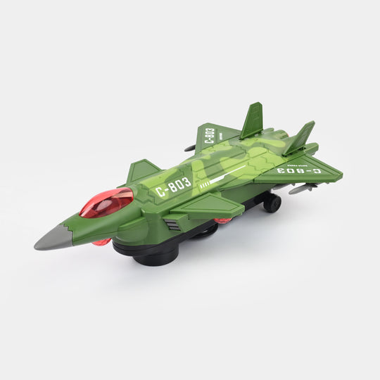 Electric Fighter Jet with Light & Sound