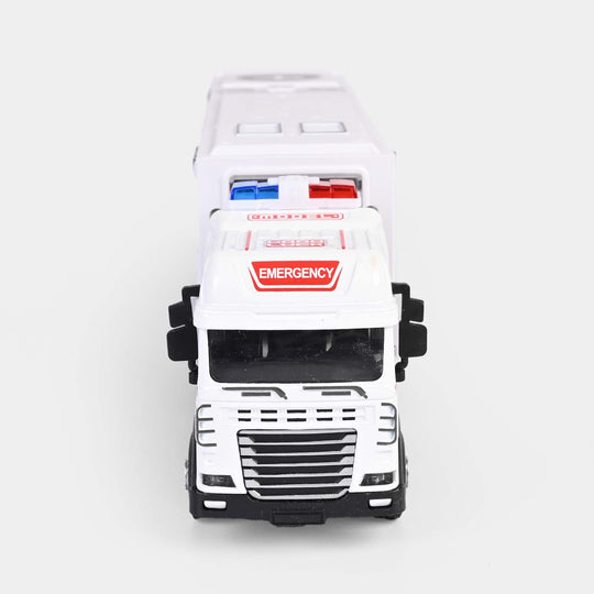Alloy Emergency Rescue Vehicle With Light & Sound