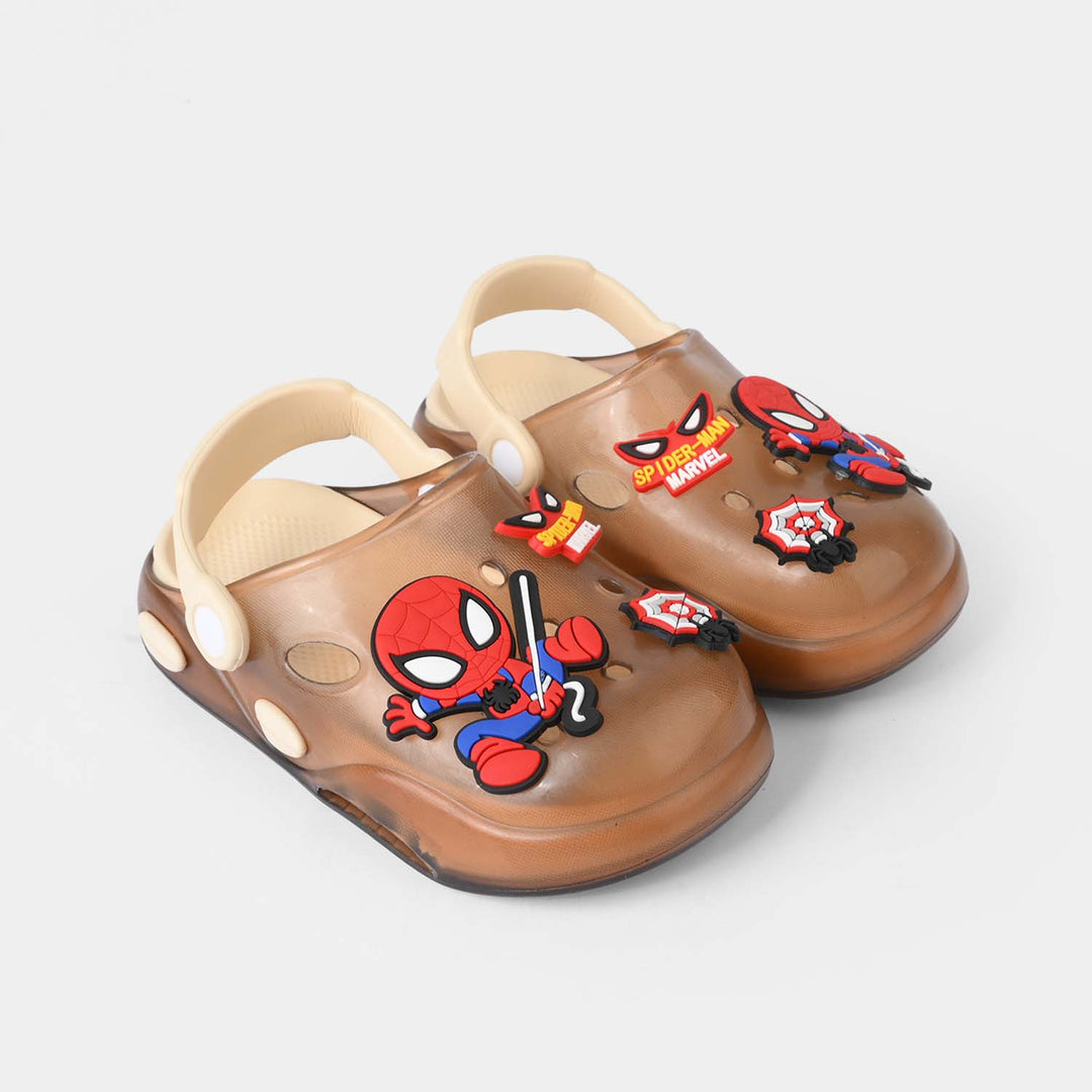 Boys Clogs A098-2-KHAKI