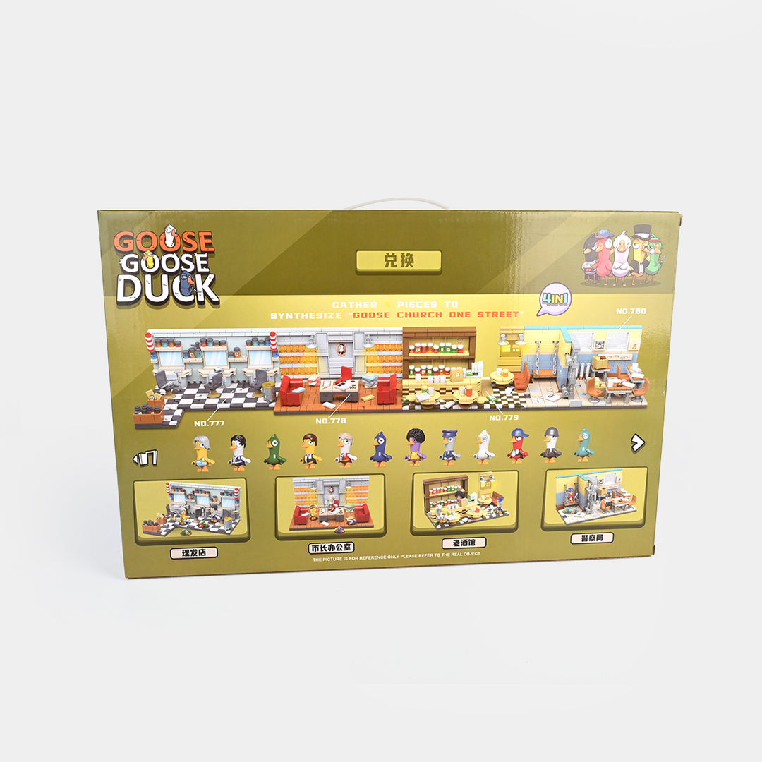 Funny Character Building Blocks Set