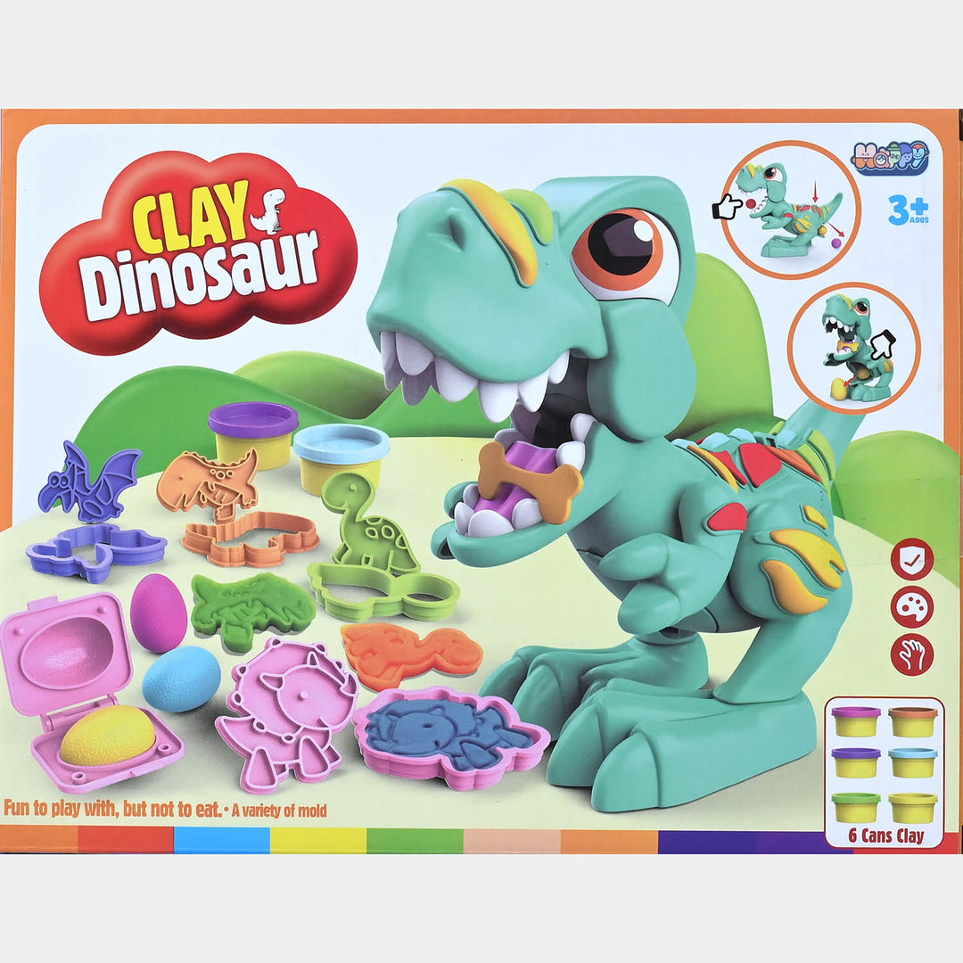 Clay Dinosaur Creative Play Set