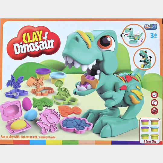Clay Dinosaur Creative Play Set
