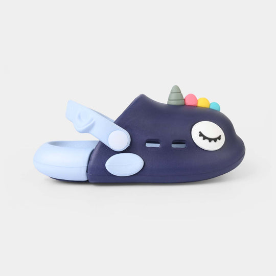 Boys Clogs 3348-2-Blue
