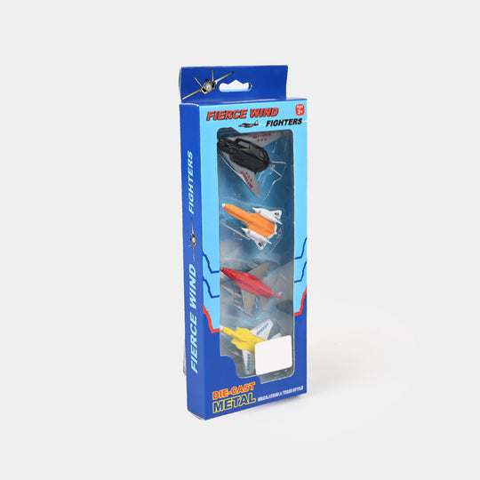 Die-Cast Fighter Jets/Planes Pack of 4