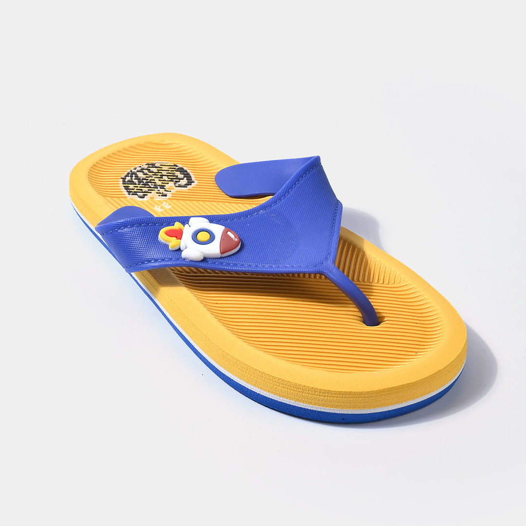 Boys Slipper 2381-YELLOW