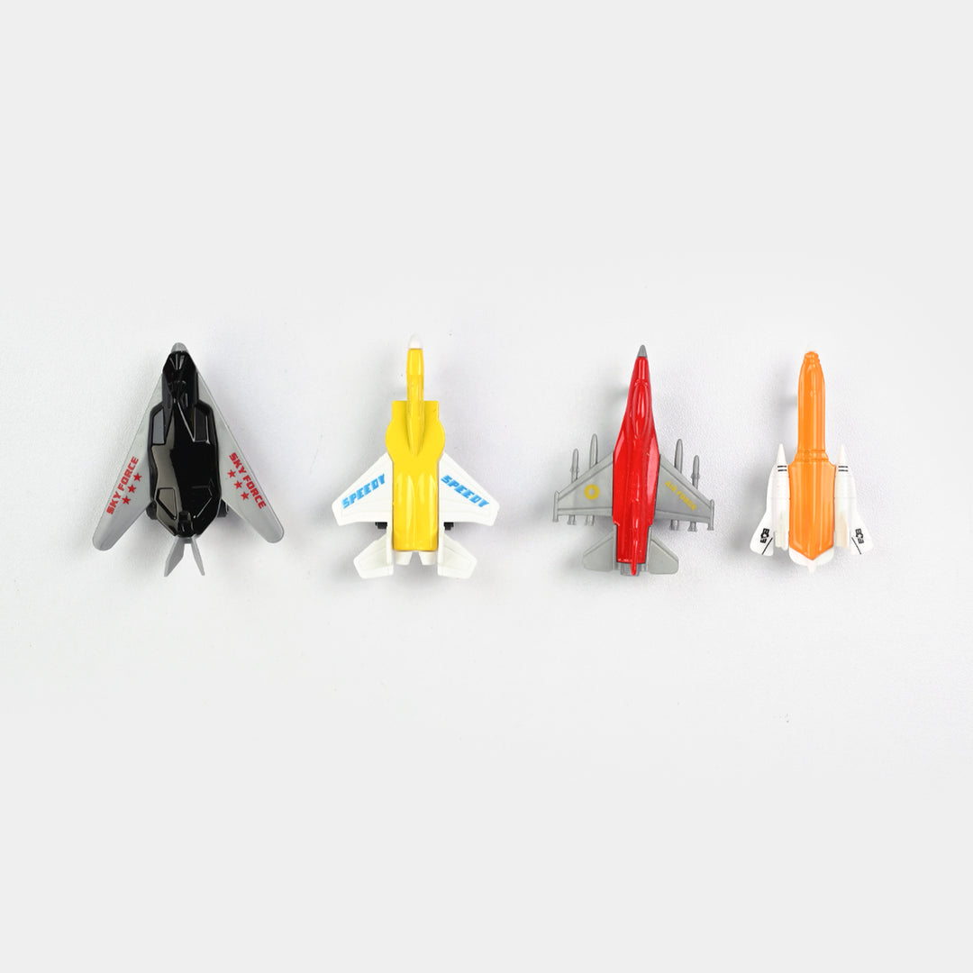 Die-Cast Fighter Jets/Planes Pack of 4