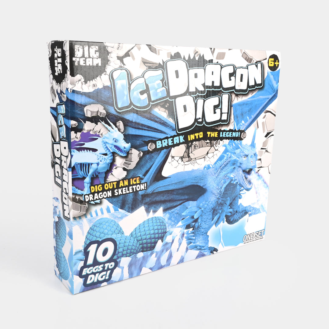 Dig Out the Ice Dragon Skeleton Toy