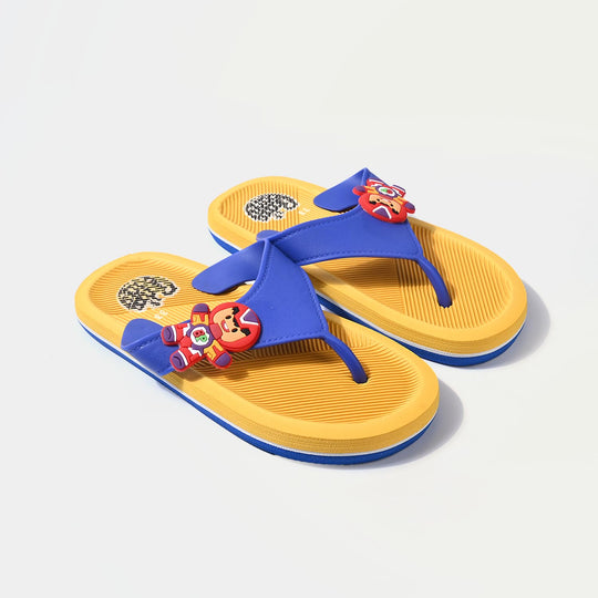 Boys Slipper 2384-YELLOW