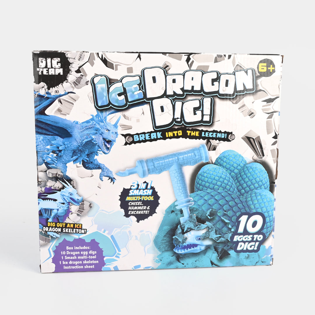 Dig Out the Ice Dragon Skeleton Toy