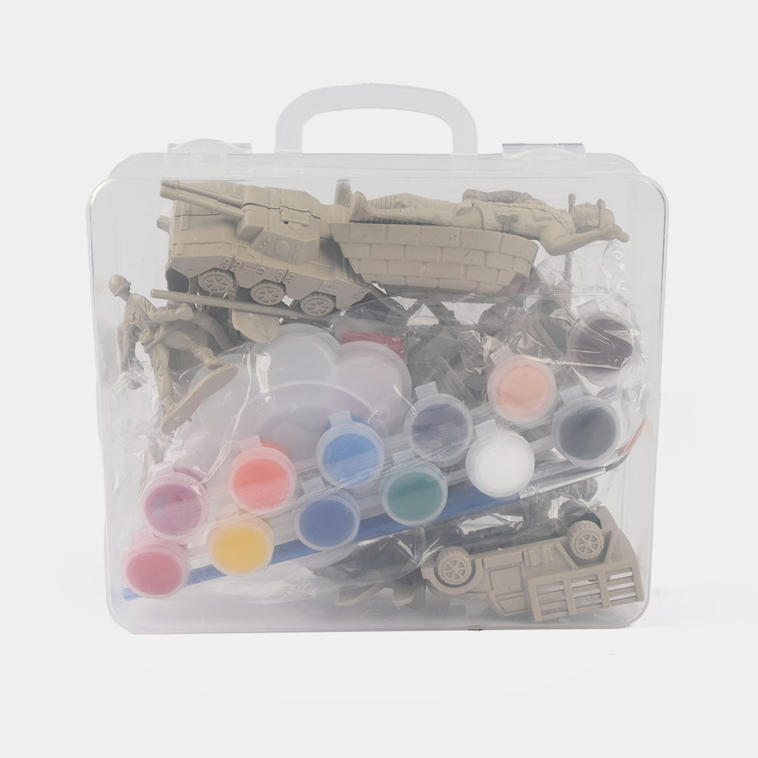 DIY Military Combat Equipment Painting Set