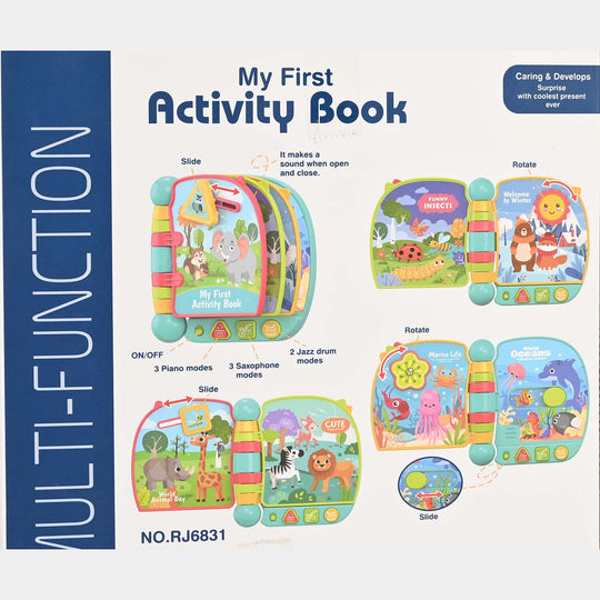 Multi-Function My First Activity Book