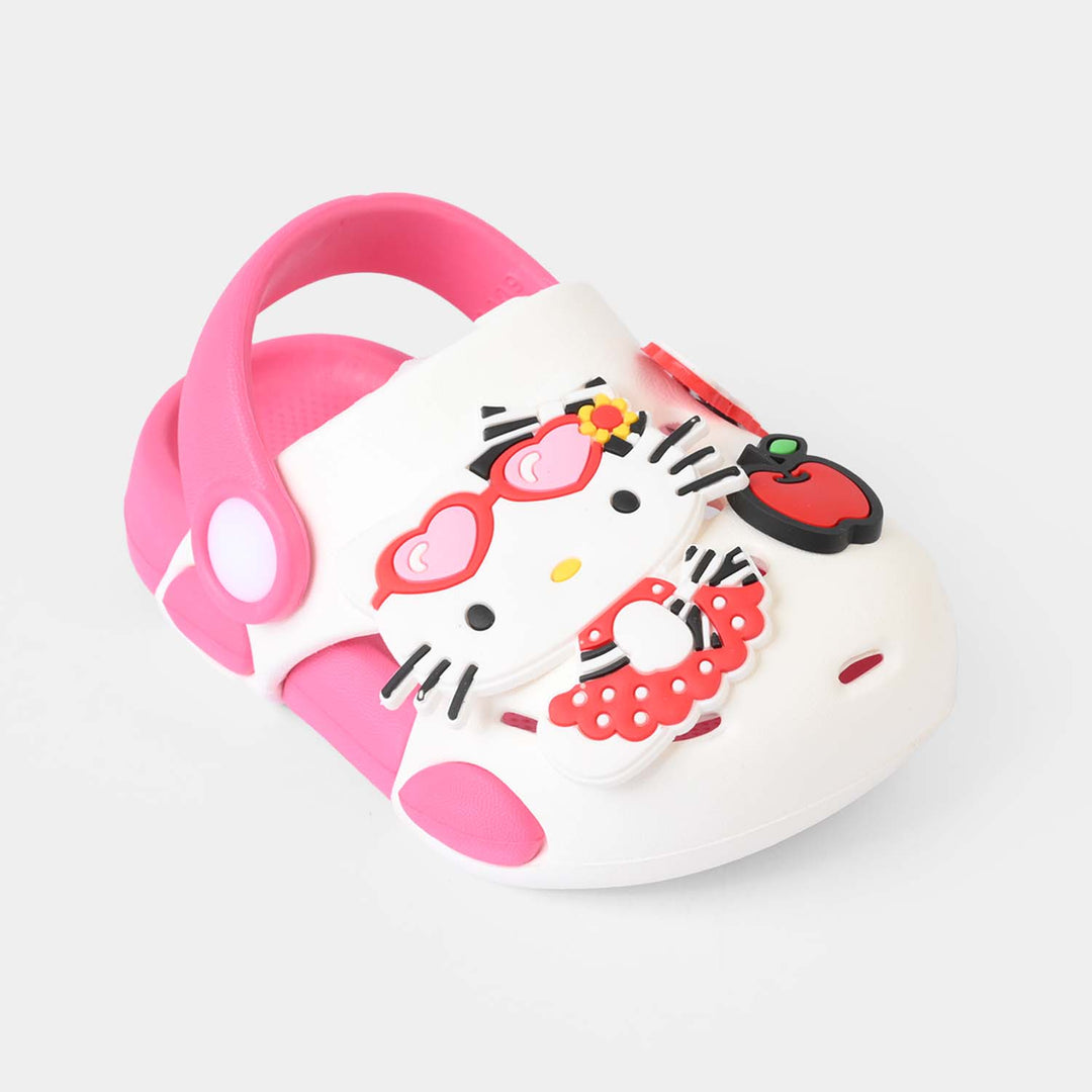Girls Clogs 6006-72-WHITE