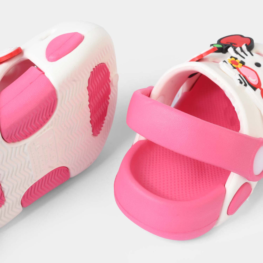 Girls Clogs 6006-72-WHITE