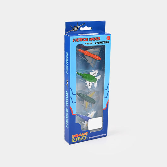 Die-Cast Fighter Jets/Planes Pack of 4