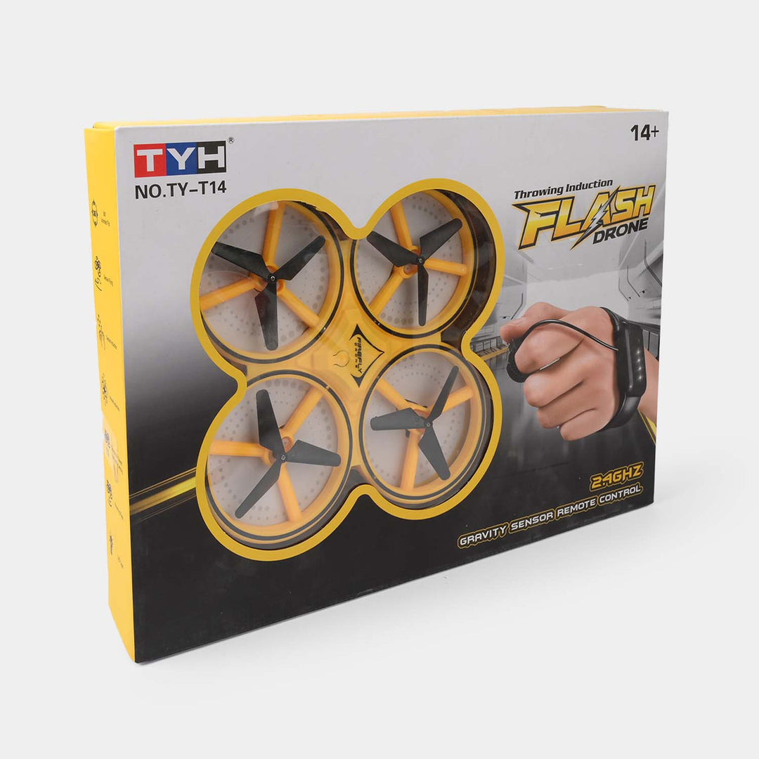 Induction Flash Drone | Gravity Sensor Controlled Toy