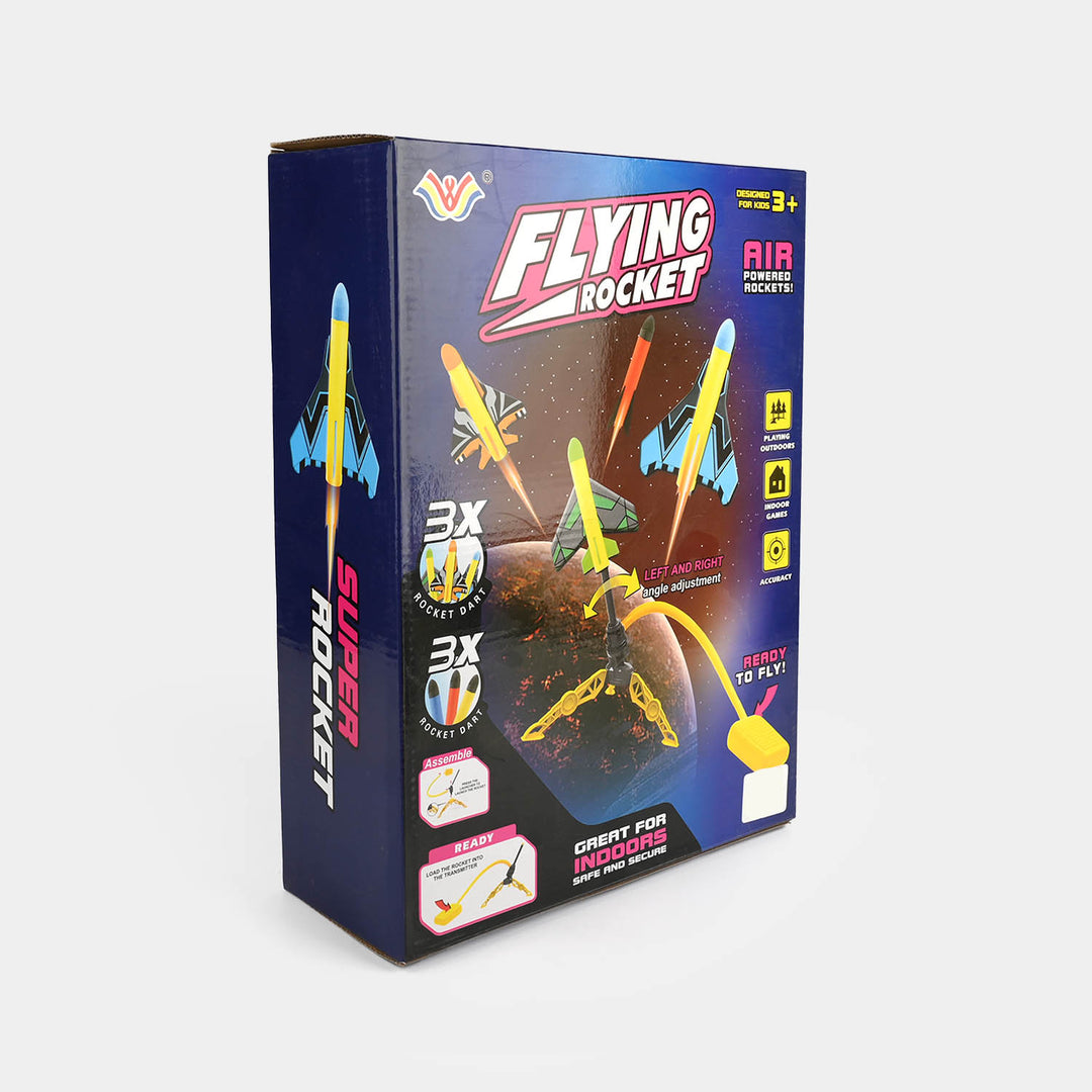 Super Rocket Air-Powered Launcher Set