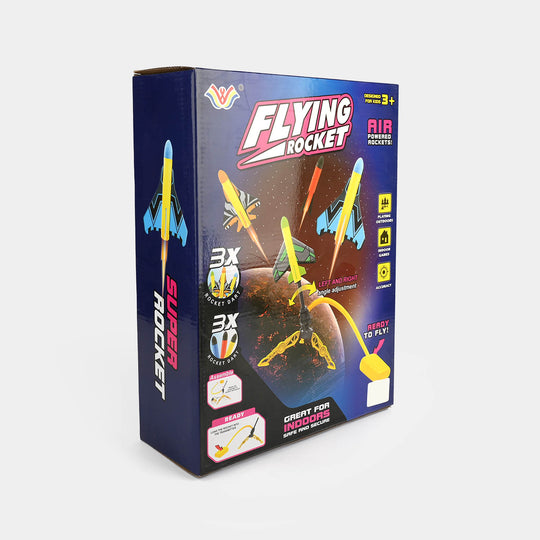 Super Rocket Air-Powered Launcher Set