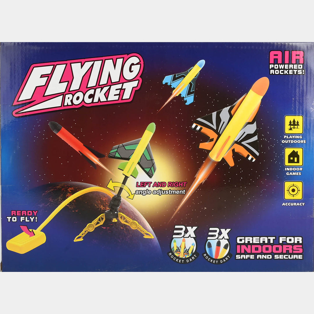 Super Rocket Air-Powered Launcher Set