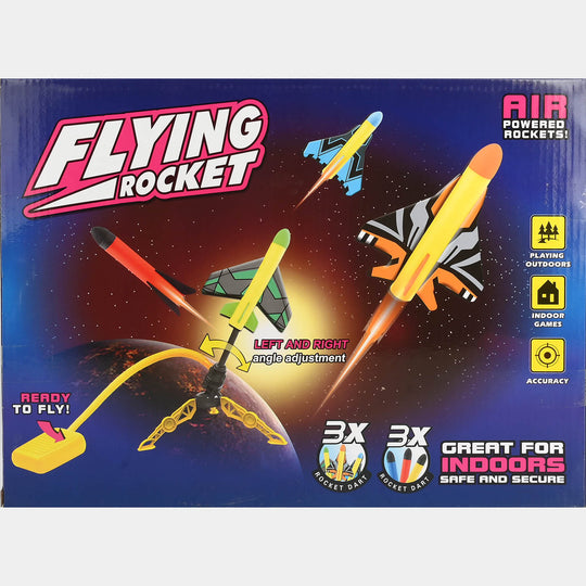 Super Rocket Air-Powered Launcher Set