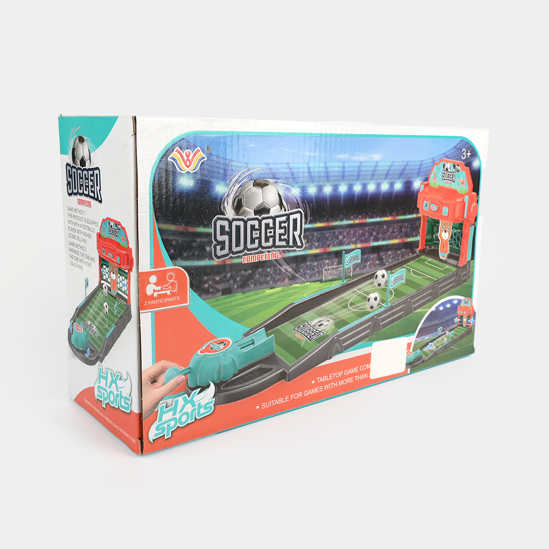 Tabletop Soccer Competing Game