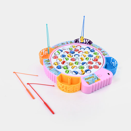 Electric Fishing Game – 45 Fish Interactive Rotating Playset