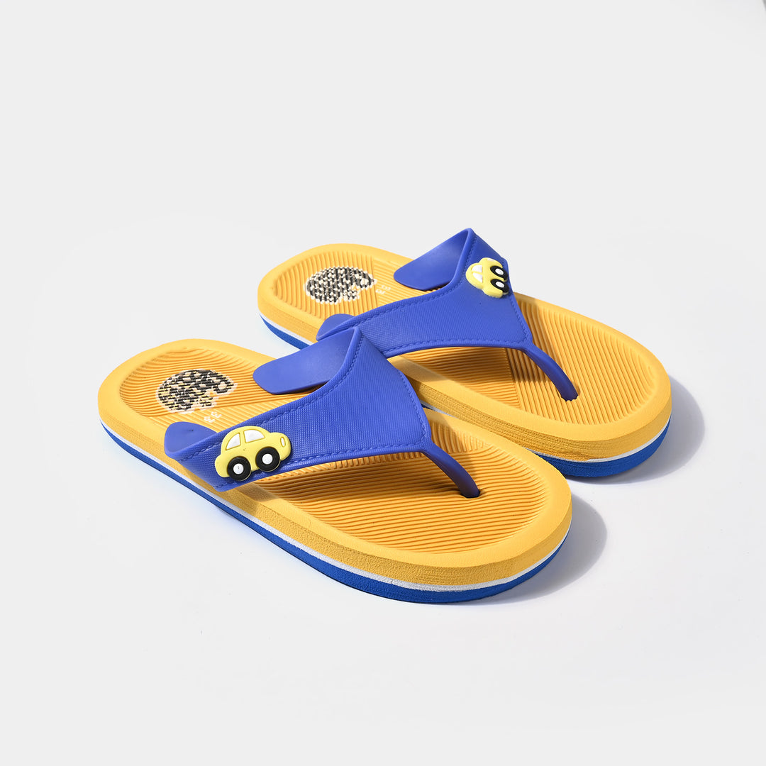 Boys Slipper 2383-YELLOW