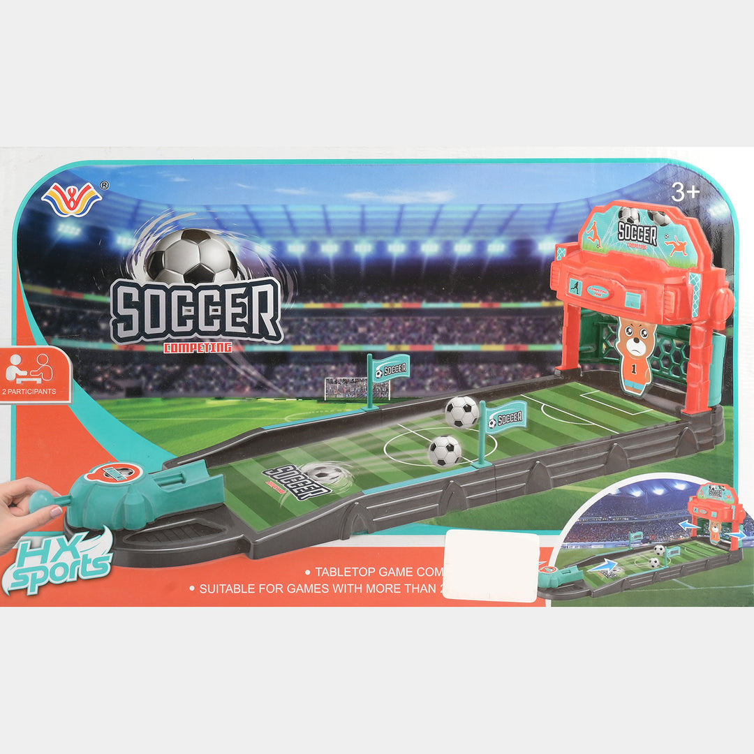 Tabletop Soccer Competing Game