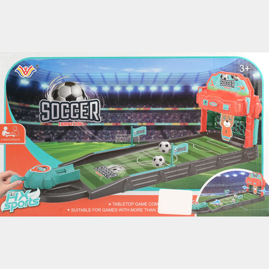 Tabletop Soccer Competing Game